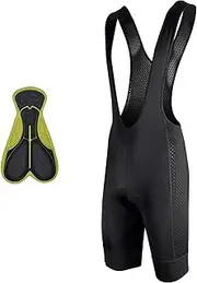 [GDDO] Cycling Bib Shorts 3D Padded Road Bike Shorts, Men's Cycling Bike Shorts, Breathable Quick Dry Bicycle Shorts