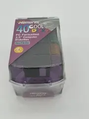 NEW And Sealed 40 Memorex Cool Disk 3.5 Inch PC Formatted Floppy Disks In Box