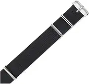 YCBFGAZATK High Density Knitting Nylon Watchband Breathable Sports Men Fit For Hamilton Fit For Timex Fit For Seagull Fit For Citizen Watch Strap