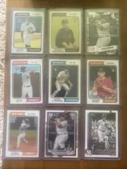 Topps & Bowman Rookie Card Lot (2 NumberCards) - Dominguez, Crow-Armstrong, Etc.