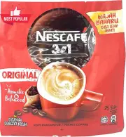 Nescafe 3-in-1 Coffee Mix Regular 18g Pack of 25 Instant Coffee Sachets