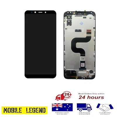 Xiaomi Mi A2 / Mi 6X LCD and Digitizer Touch Screen Assembly With Frame