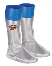 Power Rangers Operation Overdrive Mercury Boot Covers New for Child size Costume