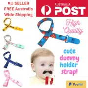 1 pc Baby Pacifier Clip Strap Dummy Holder Soother Pacifier Adjust -Cool designs