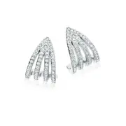 Sterling Silver Cubic Zirconia Stud Earrings