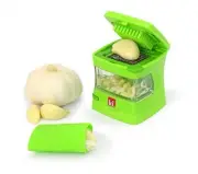 Kitchen Garlic Press Crusher Slicer Mincer with Storage Container