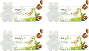 [Parasoft] Baby Soap Mild & Gentle Daily Moisturizing Bathing Bar with Jojoba Oil, Almond Oil & Vitamin E | Cleansing and Nourishing Baby Bar Sensitive Skin Friendly Paraben Free Soap- 75 gm (Pack of 4)