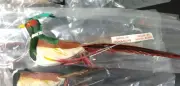 9 Craft Artificial Feathered Bird Lot Picks Faux Decorations Long Feathers