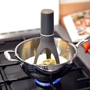 The Unique Automatic Pan Stirrer,Automatic Stirrer for Cooking,Mixer Sauces Soup Cream Blender Handheld,Longer Nylon Legs,Kitchen Cooking Baking Gadgets
