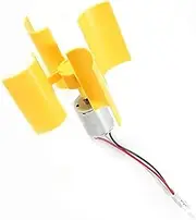 LHKJ 360° wind turbine, mini wind generator motor, DIY science toy