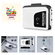 Portable Walkman Cassette Tape Player h Built-in Speaker and Headphone Jack, ...