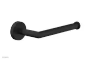 Phylrich AST120-74/040 Transition Single Post Toilet Paper Holder - Matte Black