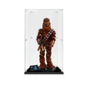 Acrylic Display Case for LEGO 75371 Star Wars Chewbacca Figure Storage Box Dust Proof Glue Free