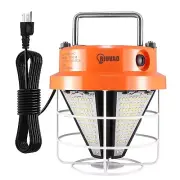 Led Temporary Work Light 100W，Super Bright 15000LM 5000k Construction Lig