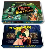 Marx "Creature from the Black Lagoon" OR Marx "The Wolfman" Play Set Box