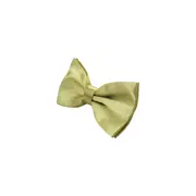 Mens Yellow Gold Solid Plain Colour Bow Tie