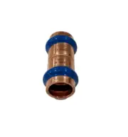 50 x AW 15mm ½" Water Copper Press Straight Coupling, fit Kembla BPress Viega
