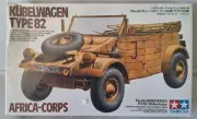 Tamiya 35238 WWII German Kubelwagen Type 82 1/35 Scale Plastic Model Kit
