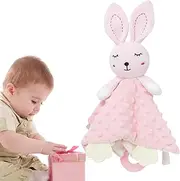 Kids Lovey Blanket,Soft Blanket Stuffed Animal - Plush Kids Snuggle Toy, Unisex Kids Lovey for Kids, Boys, Girls