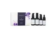 Edible Beauty & Edible Beauty On The Fly Travel Mini Kit: Cleansing Milk 15ml+ Toner Mist 30ml+ Ageless Serum 10ml+ Hydrating Lotion 15ml 4pcs