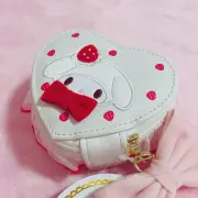 Sanrio My Melody Strawberry Shortcake Heart Jewelry Accessory Case
