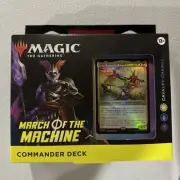 Magic the Gathering March of the Machine: Cavalry Charge Commander Deck - New