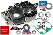 04 05 Honda TRX450R Left Side OEM Crankcase Gaskets Seals Bearings 11200-HP1-670