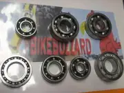 Sachs "A" Model Penton Monark Rickman DKW 125 Engine Ball Bearing SET NEW!