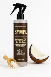 SYMPL Sea Salt Spray Coconut Oil Beach Wave Sea Salt Mist Spray - Light Mist Gives Hair Soft Beachy Waves Without Stiffness | Creates Volume | Long Lasting finish