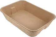 BESPORTBLE Cat Litter Box Large Litter Pan Disposable Litter Tray Anti-Splash Cat Toilet Washfree Design for Easy Cleaning