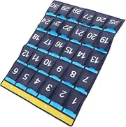 Gogogmee Cell Phone Holder for Classroom Versatile Non Woven Pocket Organizer for Walls Doors Bulletin Boards Efficient Storage for Items