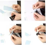 Minkissy Hair Extension Tape Tabs 180pcs Pu Double Sided Tape for Seamless Attachments