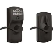 Schlage FE595-CAM-ACC Camelot Keypad Entry - Bronze