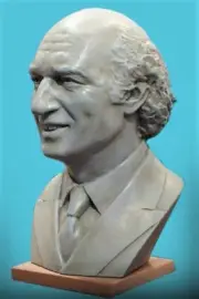 CARLOS BIANCHI FUTBOL BUST SCULPTURE ARGENTINA ART SOCCER WORLD CUP FOOTBALL DT