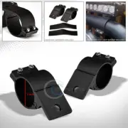 Texture Blk Offroad 2" Tube Aluminum Mount Brackets Clamps For LED Light frc C25