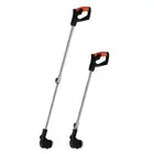 3In1 Cordless Grass Trimmer Lawn Brush Cutter Whipper Snipper With Battery lithi