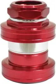 YST Old School BMX 1" Threaded Bike Headset 32.7 Cups 26.4mm, Red, YT2888