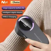 LED Lint Remover USB Rechargeable Fabric Shaver for Clothes