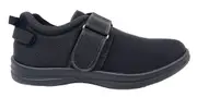 Axign Stretch Walker Diabetic Stretch w/ Orthotic Walking Shoes in Black