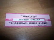 1 Jefferson Starship Miracles / AI Garimasu Jukebox Title Strip