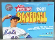 NEW! 2021 TOPPS HERITAGE Baseball MEGA BOX! TARGET EXCLUSIVE! JUST RELEASED!