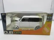 1/24 Jada Toys Dub City Toyota Bb Scion Xb White Minicar