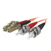 Multimode Duplex Fiber Patch Cable, ST-LC