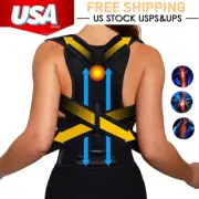 2025 Posture Corrector Fajas Colombianos Back Support Shoulder Brace For Office