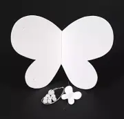 DOODLEBUG Plain & Simple Chipboard Kit, Small Butterfly