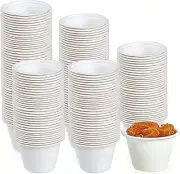 200 Pack 4 Oz Compostable Portion Cups 100% Biodegradable Souffle Cups