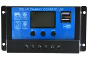 20A Amp 12V/24V Solar Panel Regulator Charge Controller Battery Dual USB