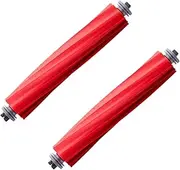 Compatible for Roborock，S7 S75 Q7 Max + Robot Vacuum Mop Cleaner Parts Detachable Main Brush Rubber Texture Spare Replacements(2 PCS)