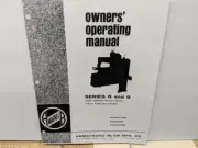 Armstrong Blum Marvel 6 & 9 Owner's Operating Manual