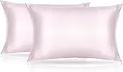 Travel Pillowcase 2 Pack Toddler Pillowcase 14 x 20 Breathable Silky Soft Satin Toddler Pillowcase Jade Mini Pillow Cases Envelope Style